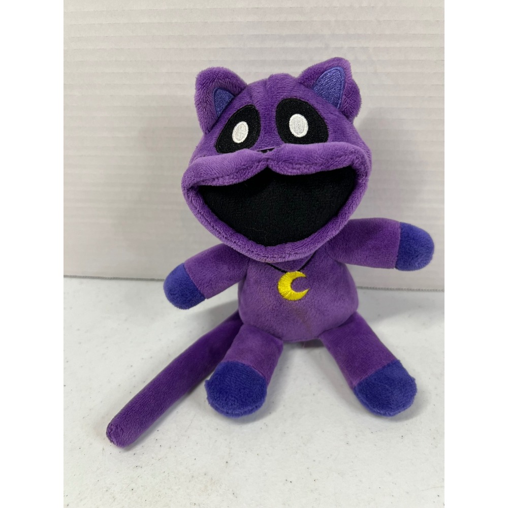 Poppy Playtime CatNap Smiling Critters Plush Purple Cat CultureFly 9 inch